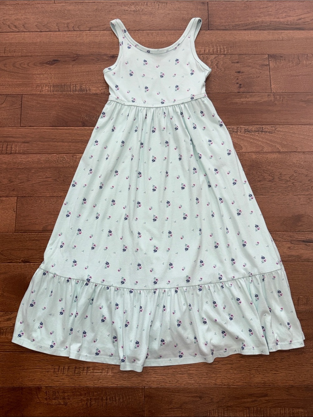 Cat & Jack Girls Sleeveless Floral Maxi Dress - Size M (8)